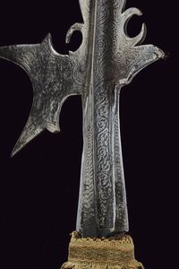Rara alabarda incisa con stemma  - Asta Rare Armi Antiche e Militaria da tutto il mondo - Associazione Nazionale - Case d'Asta italiane