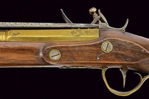 Trombone a pietra focaia da marina con baionetta a scatto di Goodwin  - Asta Rare Armi Antiche e Militaria da tutto il mondo - Associazione Nazionale - Case d'Asta italiane