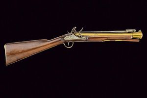 Trombone a pietra focaia da marina con baionetta a scatto di Goodwin  - Asta Rare Armi Antiche e Militaria da tutto il mondo - Associazione Nazionale - Case d'Asta italiane