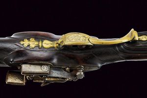 Fucile alla micheletta da postiglione  - Asta Rare Armi Antiche e Militaria da tutto il mondo - Associazione Nazionale - Case d'Asta italiane