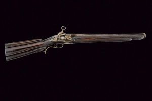 Fucile alla micheletta da postiglione  - Asta Rare Armi Antiche e Militaria da tutto il mondo - Associazione Nazionale - Case d'Asta italiane