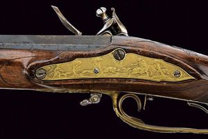 Interessante fucile a pietra focaia  - Asta Rare Armi Antiche e Militaria da tutto il mondo - Associazione Nazionale - Case d'Asta italiane