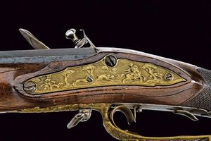 Interessante fucile a pietra focaia  - Asta Rare Armi Antiche e Militaria da tutto il mondo - Associazione Nazionale - Case d'Asta italiane