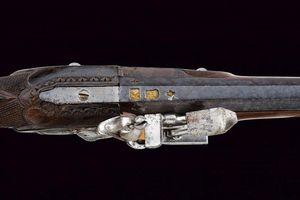 Fucile alla fiorentina di Cosimo Menghini  - Asta Rare Armi Antiche e Militaria da tutto il mondo - Associazione Nazionale - Case d'Asta italiane