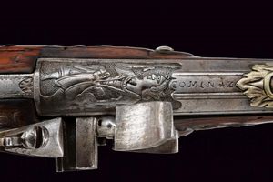 Raffinato fucile alla fiorentina  - Asta Rare Armi Antiche e Militaria da tutto il mondo - Associazione Nazionale - Case d'Asta italiane