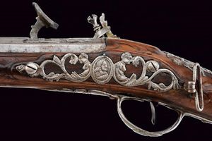 Raffinato fucile alla fiorentina  - Asta Rare Armi Antiche e Militaria da tutto il mondo - Associazione Nazionale - Case d'Asta italiane