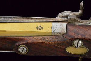 Trombone ridotto a luminello da marina con baionetta a scatto  - Asta Rare Armi Antiche e Militaria da tutto il mondo - Associazione Nazionale - Case d'Asta italiane