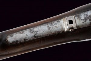 Rarissimo fucile ad aria di E. Mondelli  - Asta Rare Armi Antiche e Militaria da tutto il mondo - Associazione Nazionale - Case d'Asta italiane