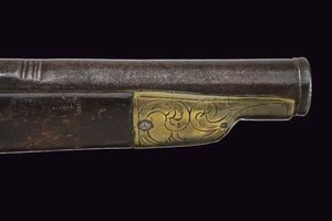 Pistola alla micheletta del tipo Ripoll  - Asta Rare Armi Antiche e Militaria da tutto il mondo - Associazione Nazionale - Case d'Asta italiane