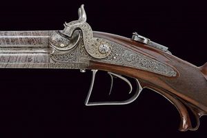 Elegante sovrapposto a luminello di Pirko  - Asta Rare Armi Antiche e Militaria da tutto il mondo - Associazione Nazionale - Case d'Asta italiane