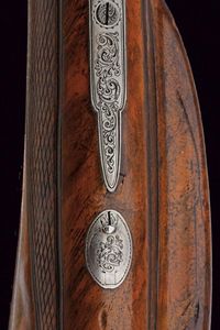 Bellissimo e raro fucile a luminello a quattro canne di Karl Pirko  - Asta Rare Armi Antiche e Militaria da tutto il mondo - Associazione Nazionale - Case d'Asta italiane