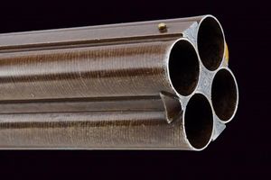Bellissimo e raro fucile a luminello a quattro canne di Karl Pirko  - Asta Rare Armi Antiche e Militaria da tutto il mondo - Associazione Nazionale - Case d'Asta italiane