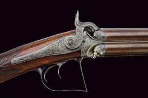 Bellissimo e raro fucile a luminello a quattro canne di Karl Pirko  - Asta Rare Armi Antiche e Militaria da tutto il mondo - Associazione Nazionale - Case d'Asta italiane