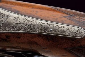 Bellissimo e raro fucile a luminello a quattro canne di Karl Pirko  - Asta Rare Armi Antiche e Militaria da tutto il mondo - Associazione Nazionale - Case d'Asta italiane