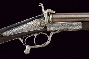 Bella doppietta a spillo di E. Bernard  - Asta Rare Armi Antiche e Militaria da tutto il mondo - Associazione Nazionale - Case d'Asta italiane