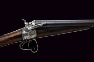 Rara doppietta con bascula a rotazione  - Asta Rare Armi Antiche e Militaria da tutto il mondo - Associazione Nazionale - Case d'Asta italiane