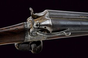 Rara doppietta con bascula a rotazione  - Asta Rare Armi Antiche e Militaria da tutto il mondo - Associazione Nazionale - Case d'Asta italiane