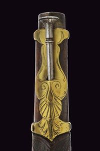 Pistola a pietra focaia da ufficiale  - Asta Rare Armi Antiche e Militaria da tutto il mondo - Associazione Nazionale - Case d'Asta italiane