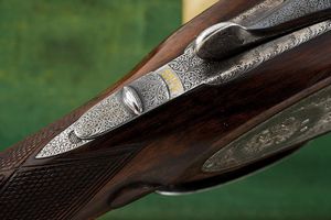 Interessante doppietta di Charles Boswell Mod. HH in cassetta  - Asta Rare Armi Antiche e Militaria da tutto il mondo - Associazione Nazionale - Case d'Asta italiane