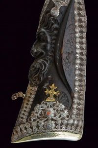 Notevole e rara doppietta a luminello con intagli  - Asta Rare Armi Antiche e Militaria da tutto il mondo - Associazione Nazionale - Case d'Asta italiane