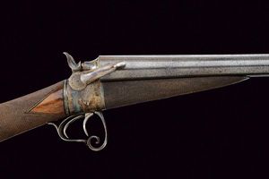 Rara doppietta di Darne con bascula a rotazione  - Asta Rare Armi Antiche e Militaria da tutto il mondo - Associazione Nazionale - Case d'Asta italiane