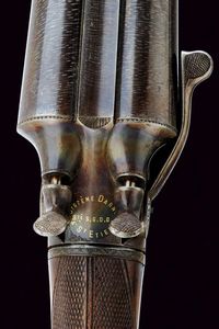 Rara doppietta di Darne con bascula a rotazione  - Asta Rare Armi Antiche e Militaria da tutto il mondo - Associazione Nazionale - Case d'Asta italiane