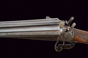 Rara doppietta di Darne con bascula a rotazione  - Asta Rare Armi Antiche e Militaria da tutto il mondo - Associazione Nazionale - Case d'Asta italiane