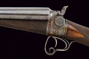 Rara doppietta di Darne con bascula a rotazione  - Asta Rare Armi Antiche e Militaria da tutto il mondo - Associazione Nazionale - Case d'Asta italiane