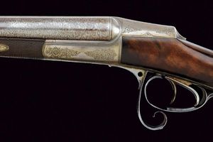 Doppietta a retrocarica Victor Collette  - Asta Rare Armi Antiche e Militaria da tutto il mondo - Associazione Nazionale - Case d'Asta italiane
