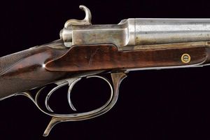 Doppietta a percussione centrale di Lefaucheux  - Asta Rare Armi Antiche e Militaria da tutto il mondo - Associazione Nazionale - Case d'Asta italiane