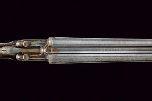 Doppietta a percussione centrale di Lefaucheux  - Asta Rare Armi Antiche e Militaria da tutto il mondo - Associazione Nazionale - Case d'Asta italiane