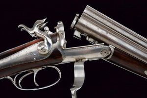 Rarissimo fucile a retrocarica a tre canne di Laine  - Asta Rare Armi Antiche e Militaria da tutto il mondo - Associazione Nazionale - Case d'Asta italiane