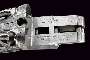 Bellissima doppietta a percussione centrale a cani esterni di W. & C. Scott & Sons  - Asta Rare Armi Antiche e Militaria da tutto il mondo - Associazione Nazionale - Case d'Asta italiane