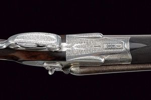 Bellissima doppietta a percussione centrale a cani esterni di W. & C. Scott & Sons  - Asta Rare Armi Antiche e Militaria da tutto il mondo - Associazione Nazionale - Case d'Asta italiane