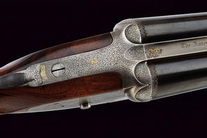 Rara doppietta a percussione centrale di James Woodward & Sons  - Asta Rare Armi Antiche e Militaria da tutto il mondo - Associazione Nazionale - Case d'Asta italiane