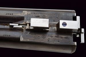 Rara doppietta a percussione centrale di James Woodward & Sons  - Asta Rare Armi Antiche e Militaria da tutto il mondo - Associazione Nazionale - Case d'Asta italiane