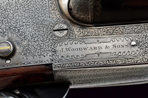Rara doppietta a percussione centrale di James Woodward & Sons  - Asta Rare Armi Antiche e Militaria da tutto il mondo - Associazione Nazionale - Case d'Asta italiane