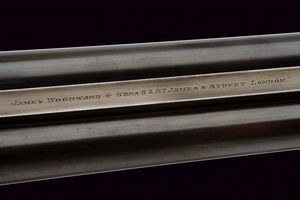 Rara doppietta a percussione centrale di James Woodward & Sons  - Asta Rare Armi Antiche e Militaria da tutto il mondo - Associazione Nazionale - Case d'Asta italiane