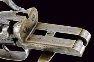 Bella doppietta a percussione centrale a cani esterni di Lancaster  - Asta Rare Armi Antiche e Militaria da tutto il mondo - Associazione Nazionale - Case d'Asta italiane