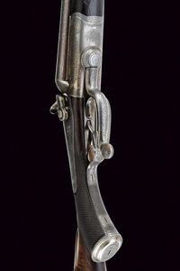 Bella doppietta a percussione centrale a cani esterni di Lancaster  - Asta Rare Armi Antiche e Militaria da tutto il mondo - Associazione Nazionale - Case d'Asta italiane