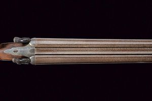 Doppietta a percussione centrale di Moore & Grey  - Asta Rare Armi Antiche e Militaria da tutto il mondo - Associazione Nazionale - Case d'Asta italiane