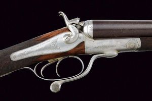 Doppietta a percussione centrale a cani esterni di Holland & Holland  - Asta Rare Armi Antiche e Militaria da tutto il mondo - Associazione Nazionale - Case d'Asta italiane
