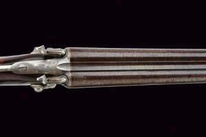 Rarissima doppietta a percussione centrale a cani esterni di Alessandro Toschi  - Asta Rare Armi Antiche e Militaria da tutto il mondo - Associazione Nazionale - Case d'Asta italiane