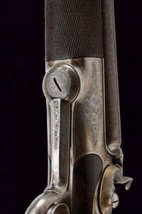 Rarissima doppietta a percussione centrale a cani esterni di Alessandro Toschi  - Asta Rare Armi Antiche e Militaria da tutto il mondo - Associazione Nazionale - Case d'Asta italiane