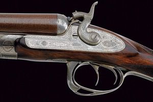 Doppietta a percussione centrale di Purdey  - Asta Rare Armi Antiche e Militaria da tutto il mondo - Associazione Nazionale - Case d'Asta italiane