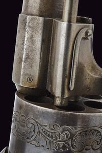 Bel revolver Lefaucheux a spillo  - Asta Rare Armi Antiche e Militaria da tutto il mondo - Associazione Nazionale - Case d'Asta italiane