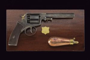 Revolver tipo Adams a luminello in cassetta  - Asta Rare Armi Antiche e Militaria da tutto il mondo - Associazione Nazionale - Case d'Asta italiane