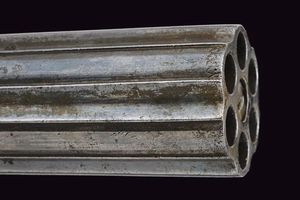 Pepperbox revolver a luminello di Manton in cassetta  - Asta Rare Armi Antiche e Militaria da tutto il mondo - Associazione Nazionale - Case d'Asta italiane