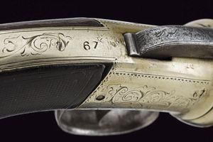 Pepperbox revolver a luminello di Manton in cassetta  - Asta Rare Armi Antiche e Militaria da tutto il mondo - Associazione Nazionale - Case d'Asta italiane