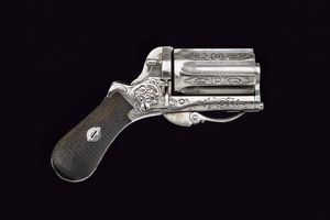 Raro pepperbox-revolver a percussione anulare  - Asta Rare Armi Antiche e Militaria da tutto il mondo - Associazione Nazionale - Case d'Asta italiane